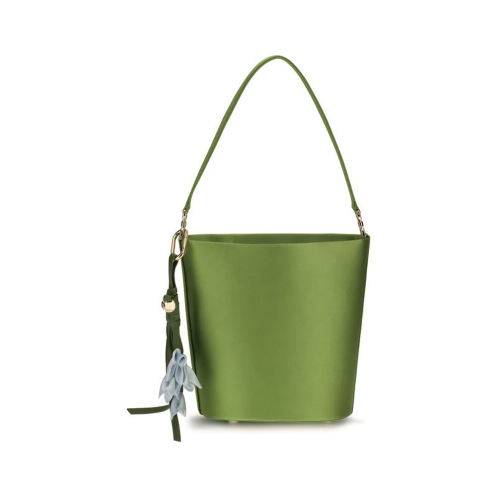 Self-Portrait Women Satin Bucket Bag
